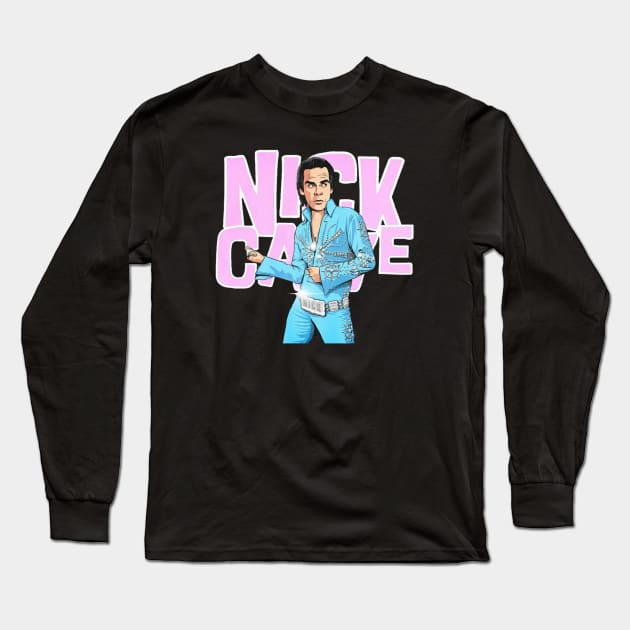 Nick cave Long Sleeve T-Shirt by Lulabyan